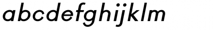 Rigidica Text Medium Oblique Font LOWERCASE