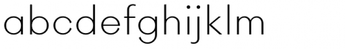 Rigidica Text Thin Font LOWERCASE