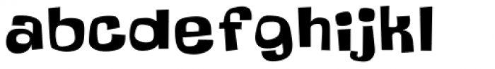 Rigolotte Regular Font LOWERCASE