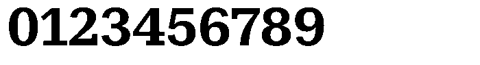 Rigor Ionic Bold Font OTHER CHARS