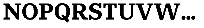 Rigor Ionic Bold Font UPPERCASE