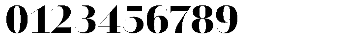 Rigor Ionic Display Heavy Font OTHER CHARS