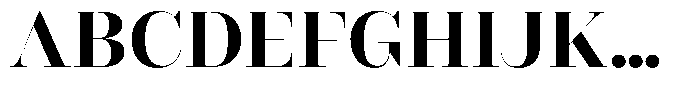 Rigor Ionic Display Pro Bold Font UPPERCASE