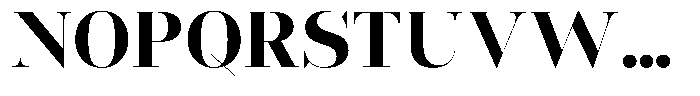 Rigor Ionic Display Pro Bold Font UPPERCASE