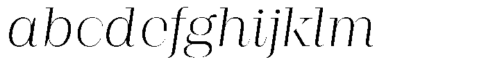 Rigor Ionic Display Pro Book Italic FONT