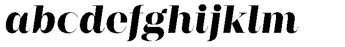 Rigor Ionic Display Pro Heavy Italic FONT