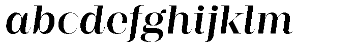 Rigor Ionic Display Pro Semi Bold Italic FONT