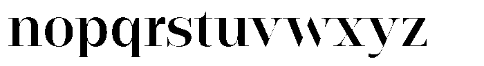Rigor Ionic Display Pro Semi Bold Font LOWERCASE