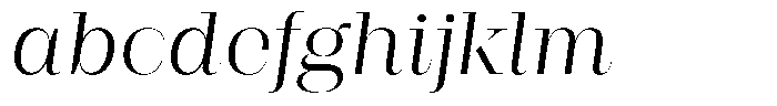 Rigor Ionic Display Regular Italic FONT