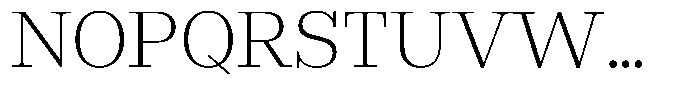 Rigor Ionic Headline Book Font UPPERCASE