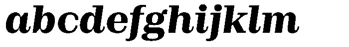 Rigor Ionic Headline Heavy Italic FONT