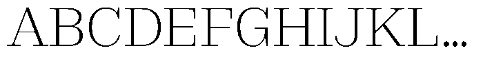 Rigor Ionic Headline Pro Book Font UPPERCASE