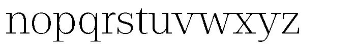Rigor Ionic Headline Pro Book Font LOWERCASE