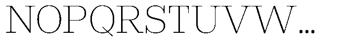 Rigor Ionic Headline Pro Light Font UPPERCASE