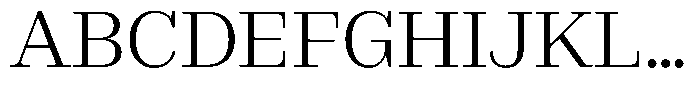 Rigor Ionic Headline Pro Regular Font UPPERCASE