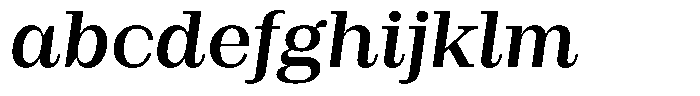 Rigor Ionic Headline Pro Semi Bold Italic FONT