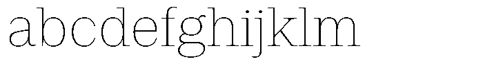 Rigor Ionic Headline Pro Thin FONT