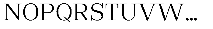 Rigor Ionic Headline Regular Font UPPERCASE