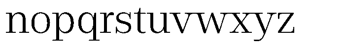 Rigor Ionic Headline Regular Font LOWERCASE