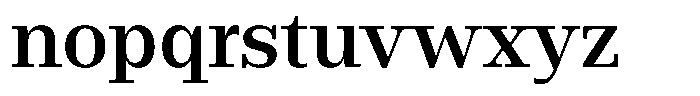 Rigor Ionic Headline Semi Bold Font LOWERCASE