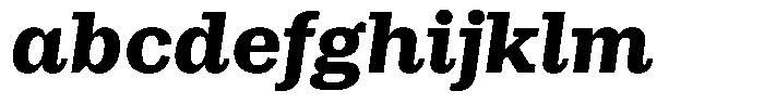 Rigor Ionic Heavy Italic FONT
