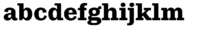 Rigor Ionic Heavy FONT