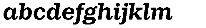 Rigor Ionic Pro Bold Italic FONT