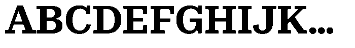 Rigor Ionic Pro Bold Font UPPERCASE