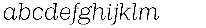 Rigor Ionic Pro Book Italic FONT
