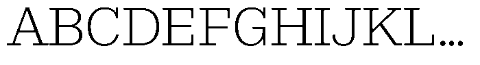 Rigor Ionic Pro Book Font UPPERCASE