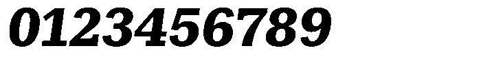 Rigor Ionic Pro Heavy Italic Font OTHER CHARS