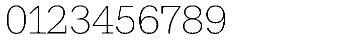 Rigor Ionic Pro Light Font OTHER CHARS