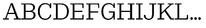 Rigor Ionic Pro Regular Font UPPERCASE