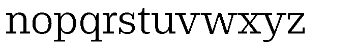Rigor Ionic Pro Regular Font LOWERCASE