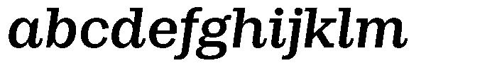 Rigor Ionic Pro Semi Bold Italic FONT