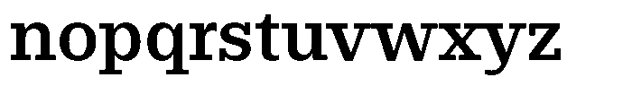 Rigor Ionic Pro Semi Bold Font LOWERCASE