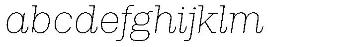 Rigor Ionic Pro Thin Italic FONT