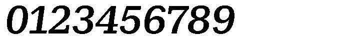 Rigor Ionic Semi Bold Italic Font OTHER CHARS
