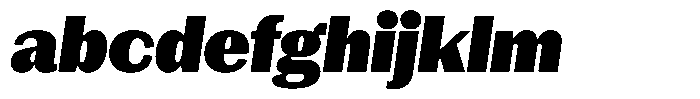 Rigor XL Headline Italic FONT