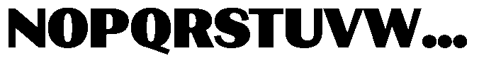 Rigor XL Headline Font UPPERCASE