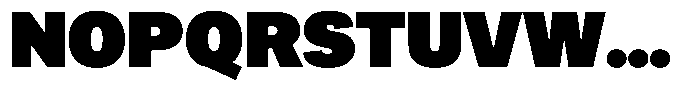 Rigor XL Normal Font UPPERCASE
