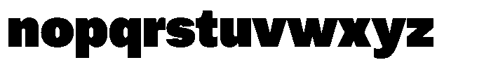 Rigor XL Normal Font LOWERCASE