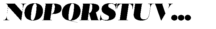 Rigor XL Rigor Ionic XL Display Italic Font UPPERCASE