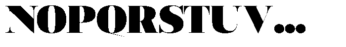 Rigor XL Rigor Ionic XL Display Font UPPERCASE