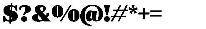 Rigor XL Rigor Ionic XL Headline Font OTHER CHARS