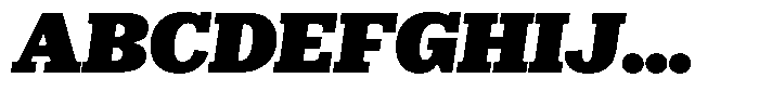 Rigor XL Rigor Ionic XL Italic Font UPPERCASE