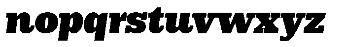 Rigor XL Rigor Ionic XL Italic Font LOWERCASE