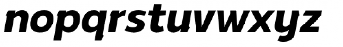 Rigrok Bold Italic Font LOWERCASE