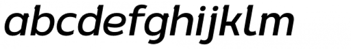Rigrok Medium Italic Font LOWERCASE
