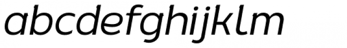 Rigrok Regular Italic Font LOWERCASE